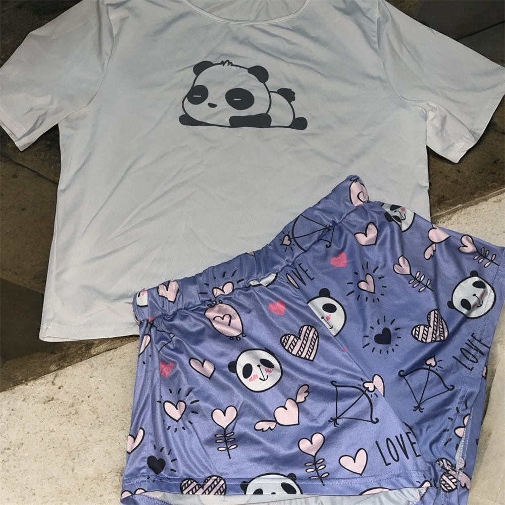 Cute Panda Pajama Set🐼💤
